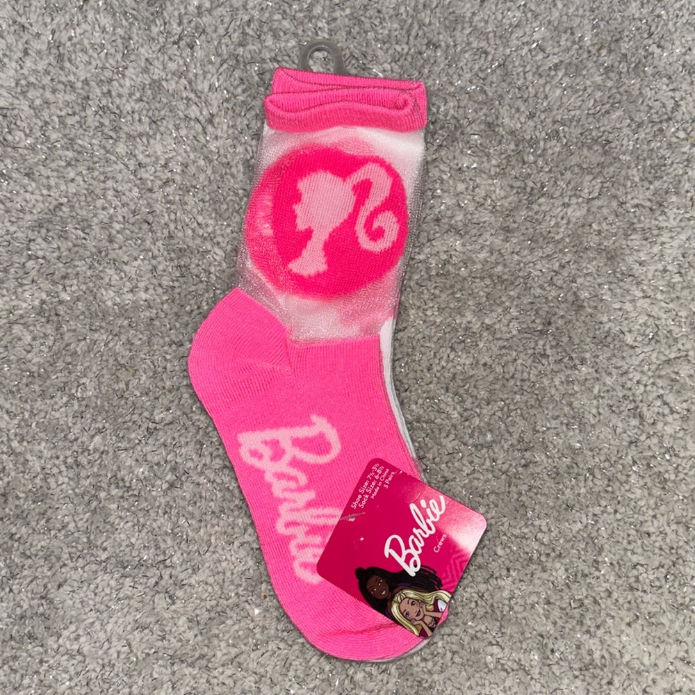 Barbie girl 3 pack socks!